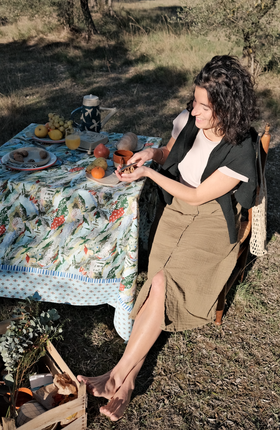 La nappe "Balade en Provence"