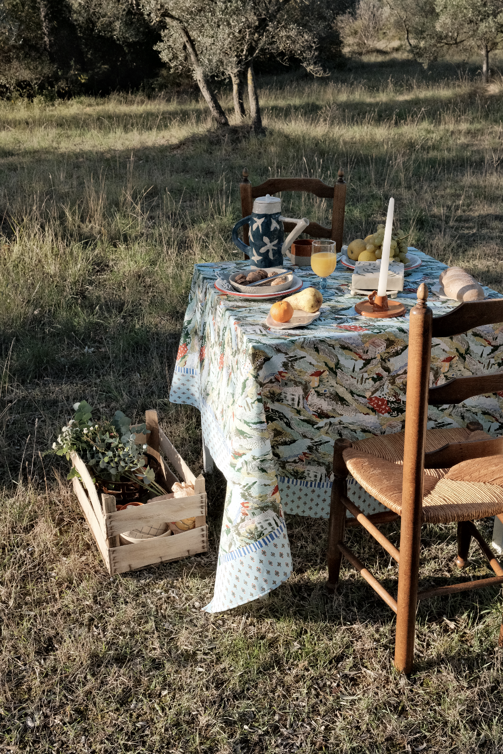 La nappe "Balade en Provence"