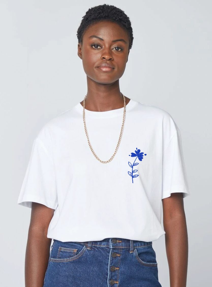 T shirt " En roue libre" unisexe