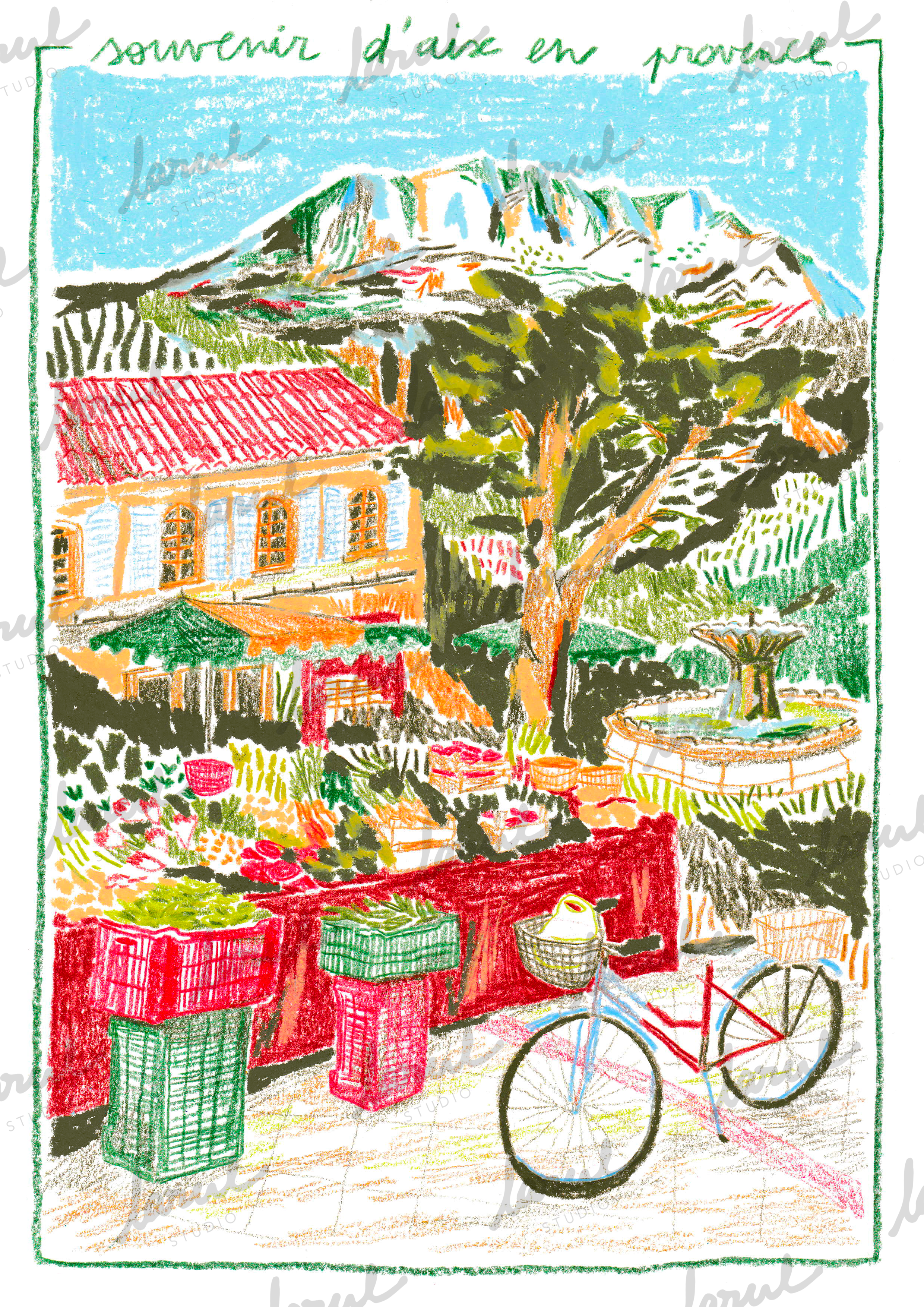 Souvenir d'Aix en Provence